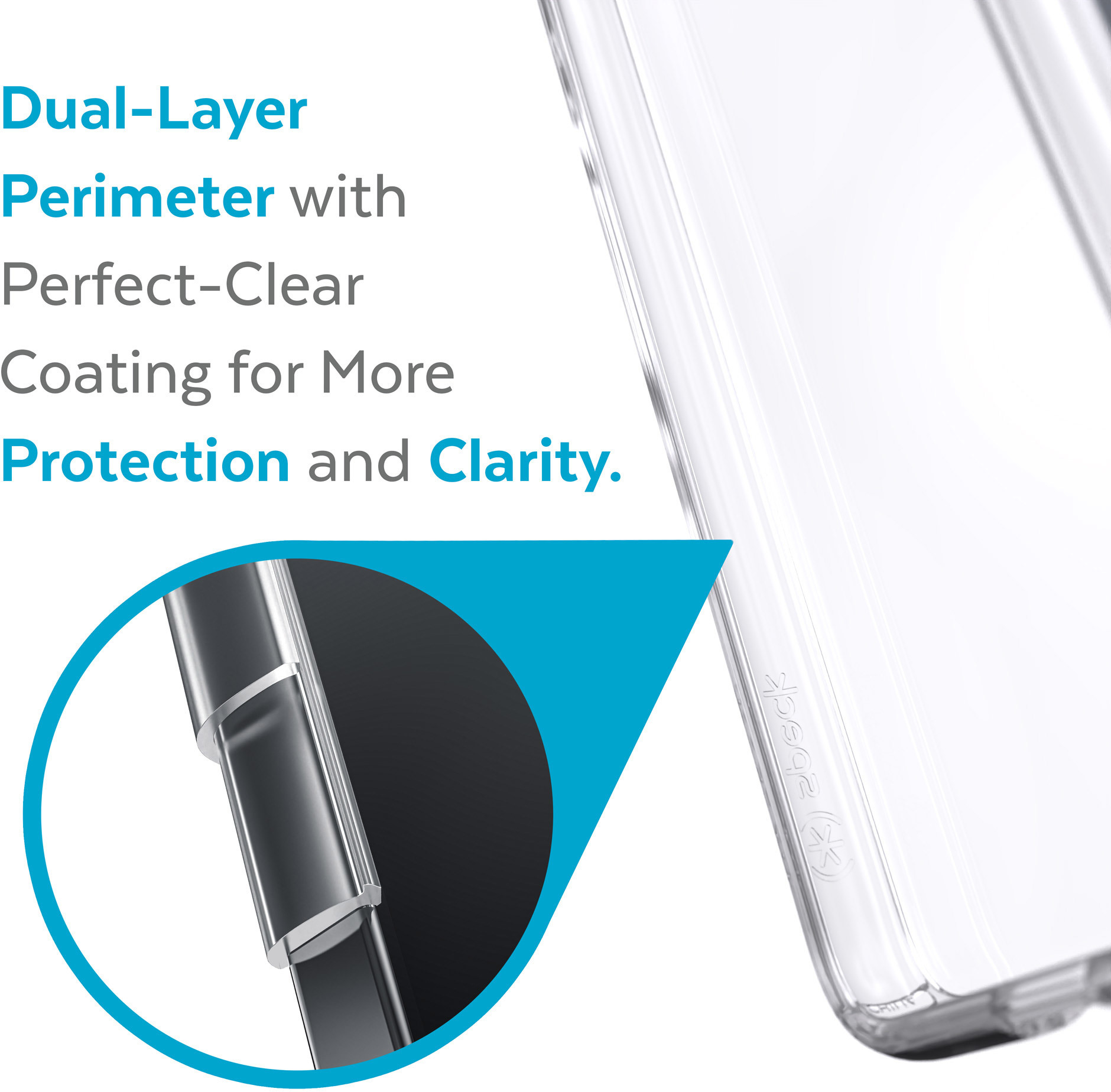 Speck Presidio Perfect Clear - Cover - Samsung - Galaxy S22 Plus - 16,8 cm (6.6) - Transparent, Ansicht 2