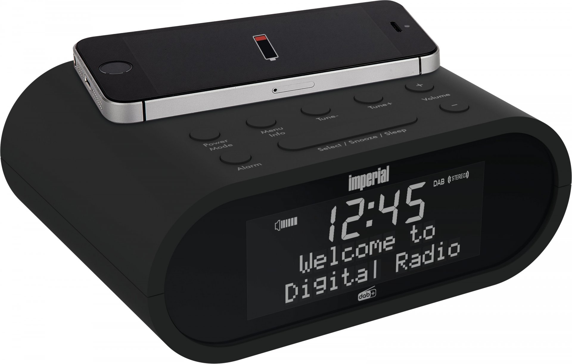 Telestar Dabman D20 - Uhr - Digital - DAB - DAB+ - FM - UHF - 87.5 - 108 MHz - 174 - 240 MHz - 1 W