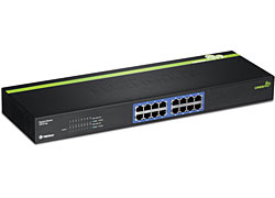 TRENDnet TEG S16g - Switch - 16 x 10/100/1000, Ansicht 4