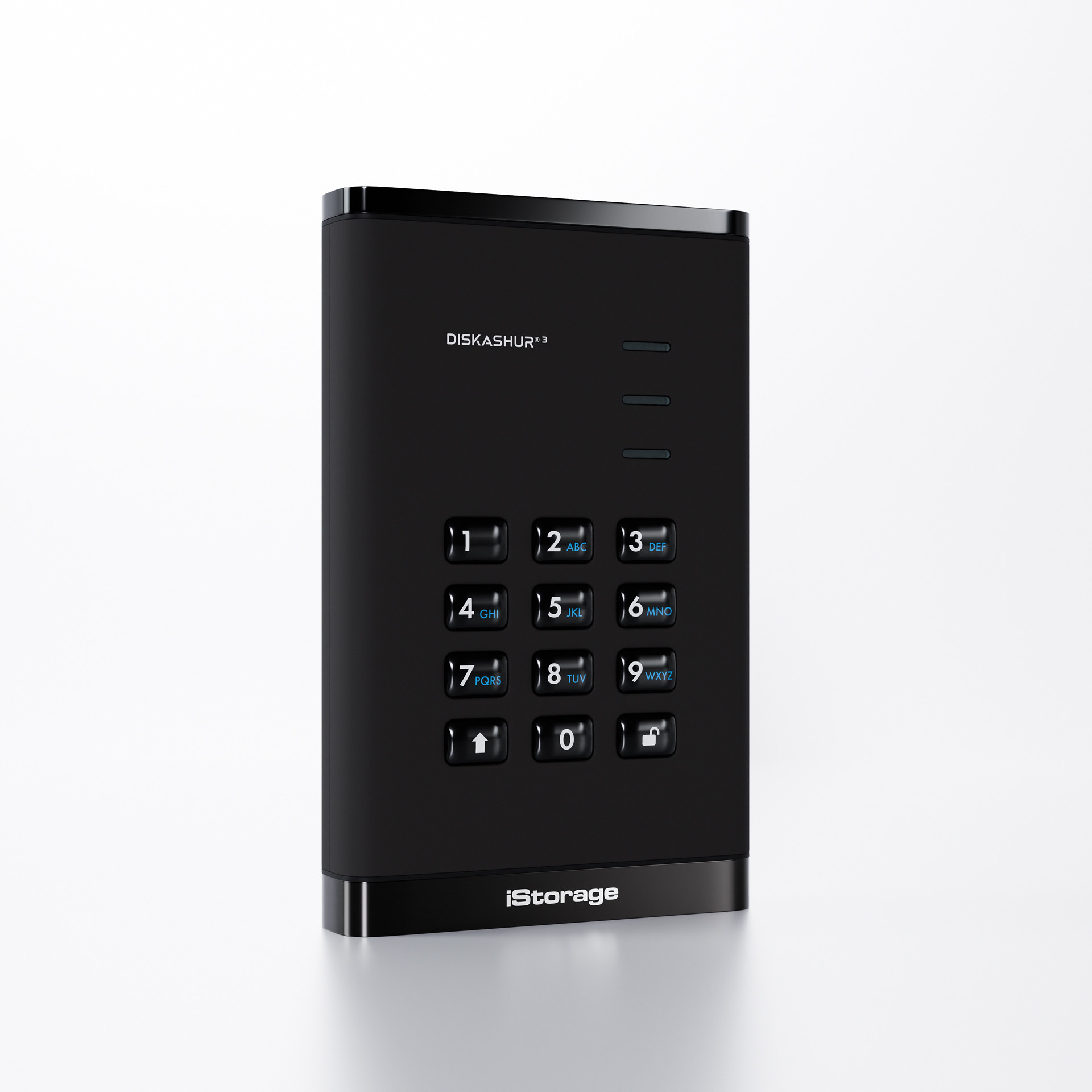 iStorage diskAshur3 4TB Black - Festplatte - 2,5, Ansicht 3