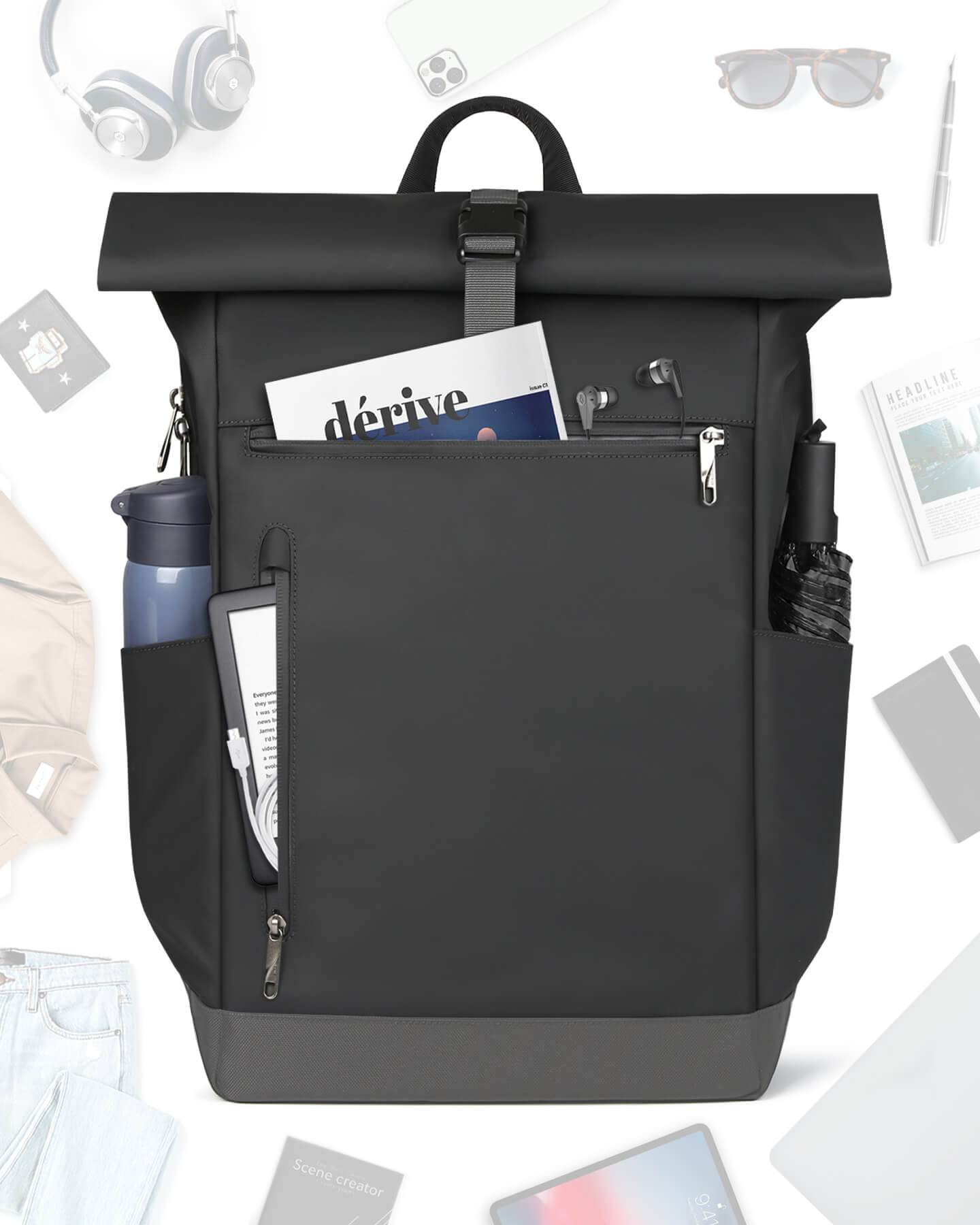 Inateck Notebook-Rucksack 17 BP01003 black 25-30L, Ansicht 3