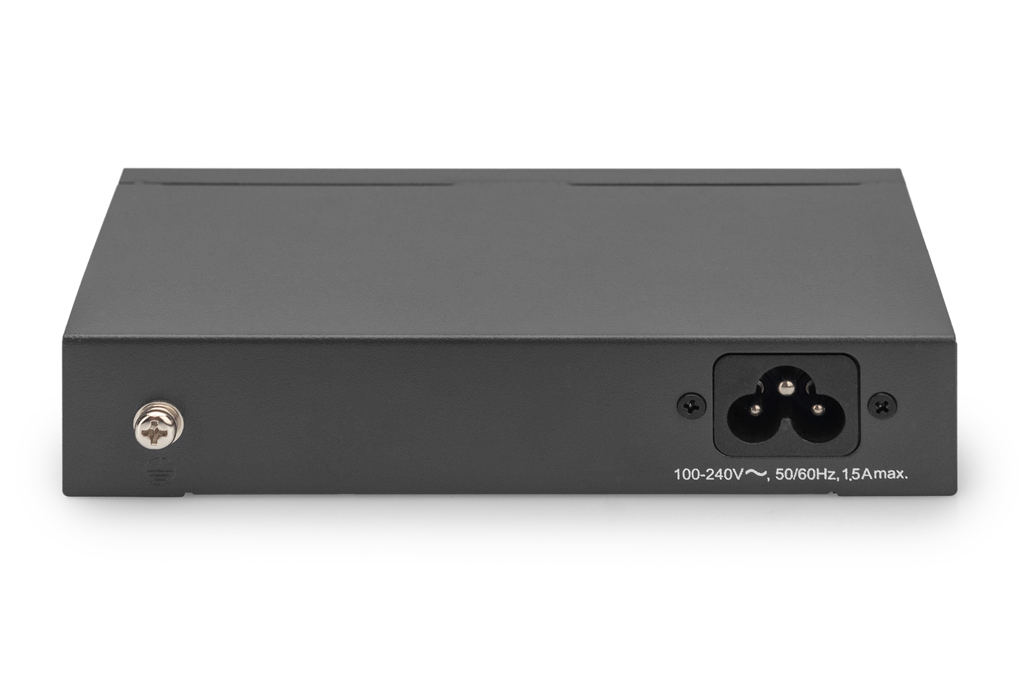 DIGITUS Switch 4-Port PoE Gigabit Ethernet 60W - Switch - 1 Gbps, Ansicht 4