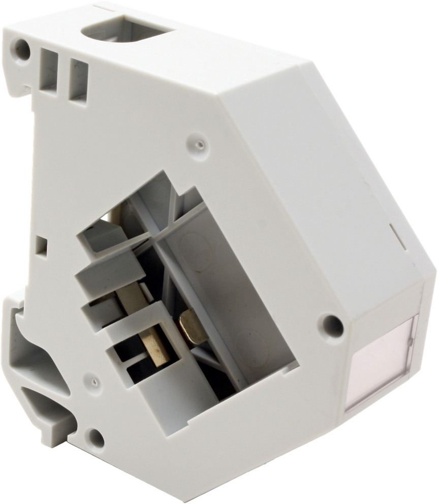 ROLINE Keystone Jack-DIN-Adapter für Schienenmontage, Ansicht 3