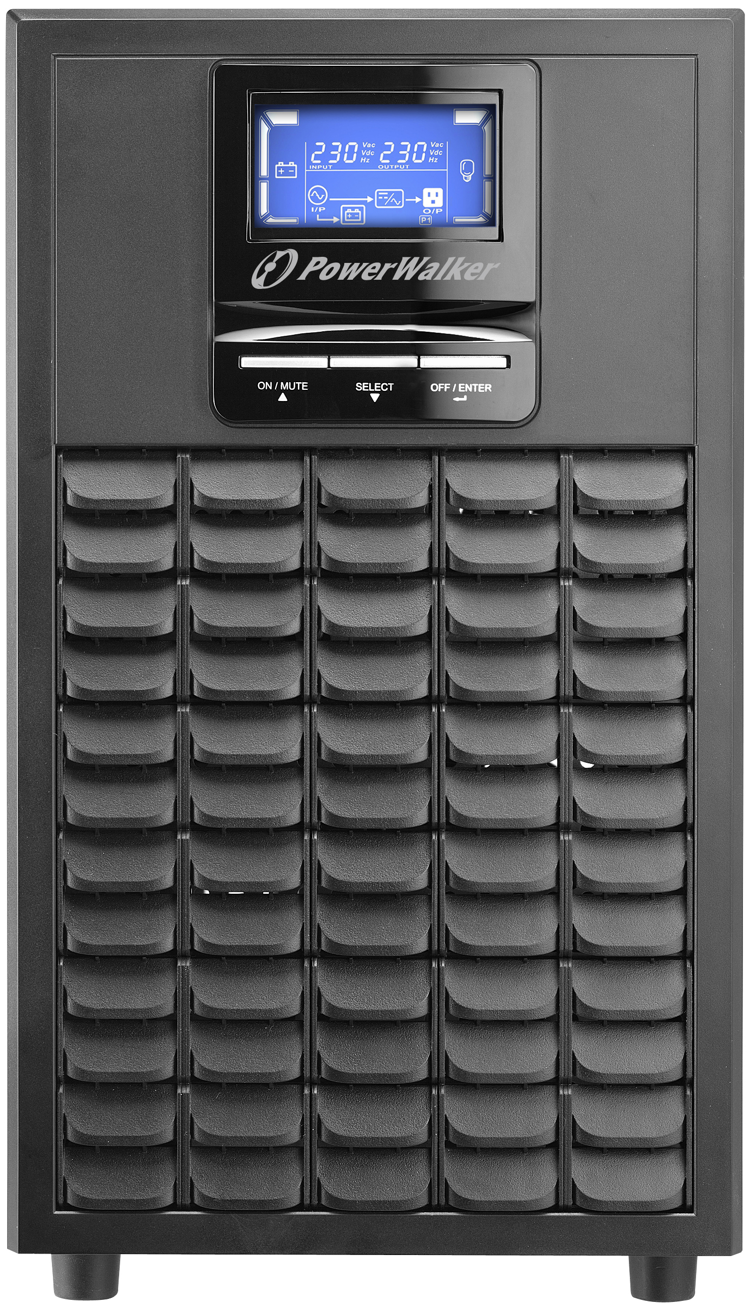 BlueWalker PowerWalker VFI 3000C LCD - USV - 2400 Watt - 3000 VA 9 Ah, Ansicht 2