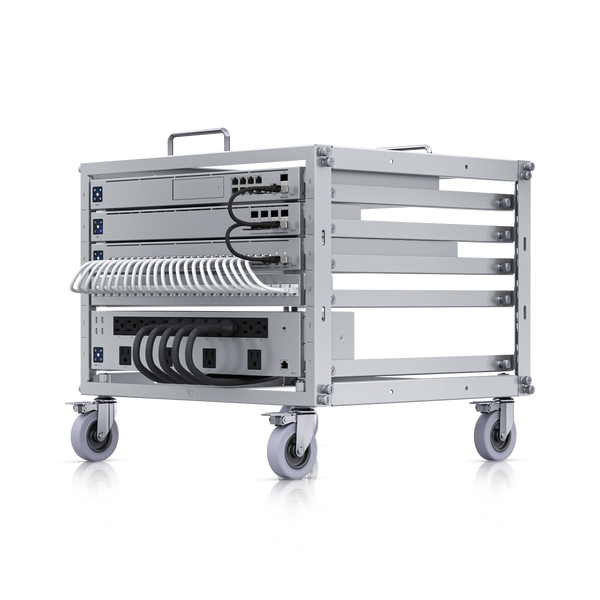 UbiQuiti UniFi - Mobile rack offener Rahmen - werkzeugfrei, Ansicht 2