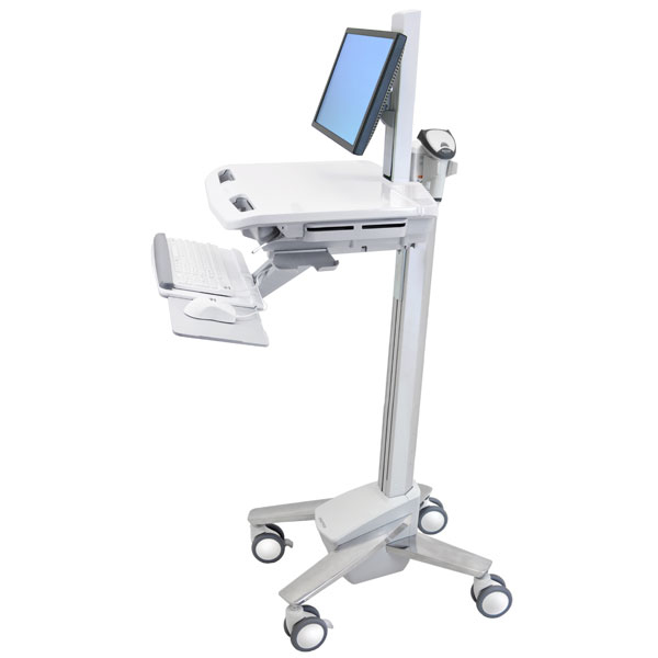 Ergotron Cart with LCD Pivot, SV40 - Wagen - für Notebook / PC-Ausrüstung - Kunststoff, Aluminium, verzinker Stahl, Ansicht 2