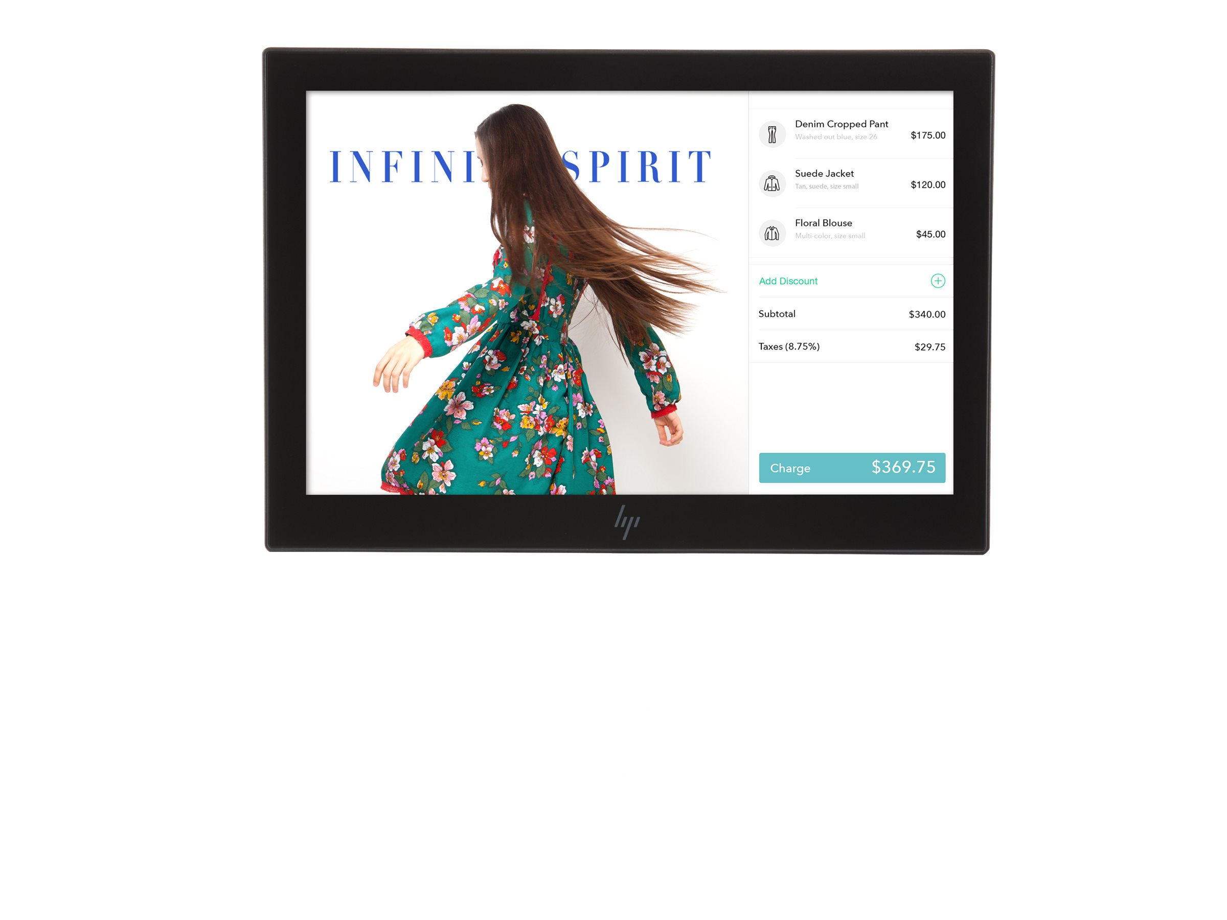HP Engage One 10 - LCD-Monitor - 25.7 cm (10.1")