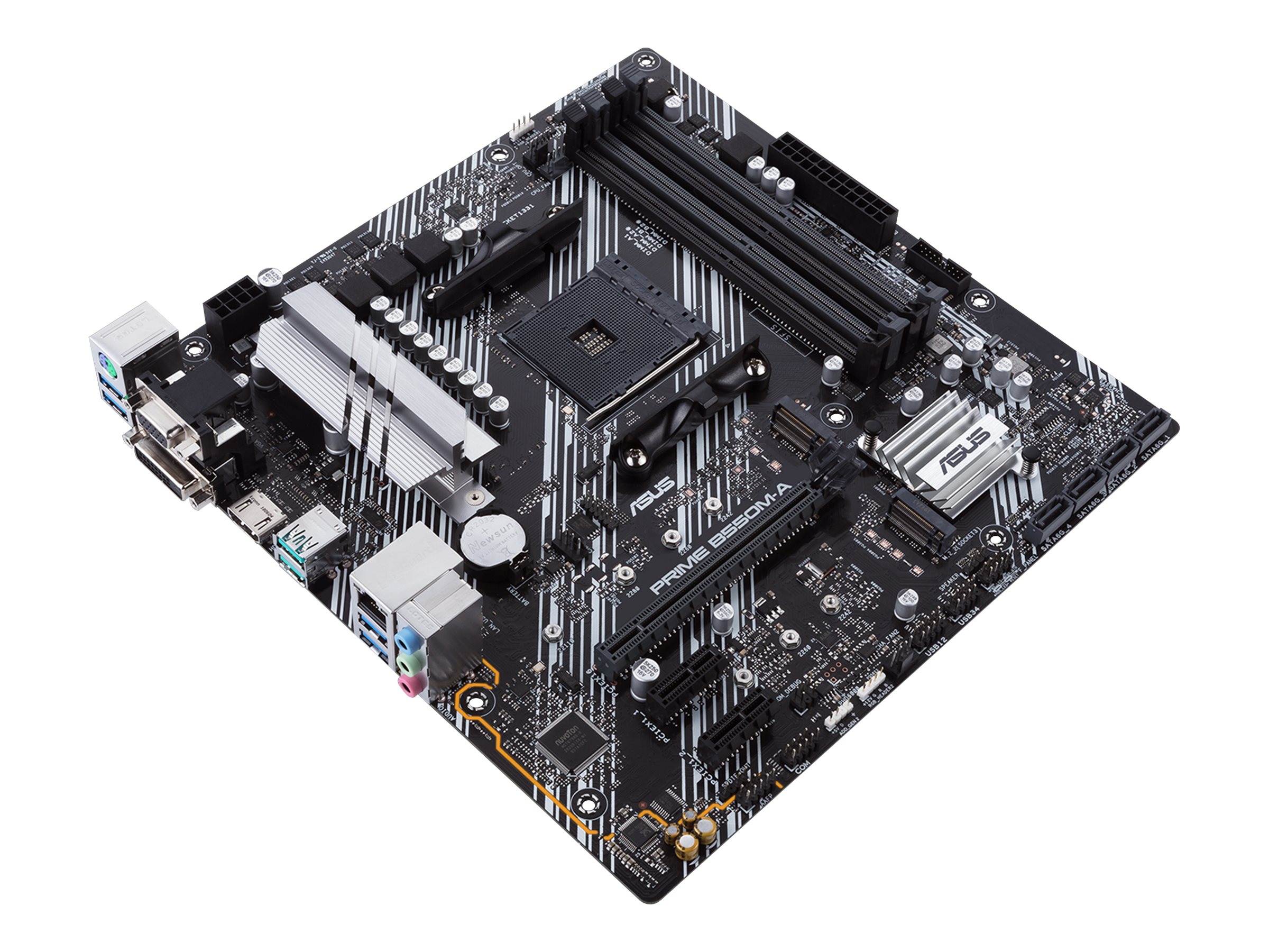 ASUS PRIME B550M-ACSM - Motherboard - micro ATX - Socket AM4 - AMD B550 Chipsatz - USB 3.2 Gen 1 USB 3.2 Gen 2 - Gigabit LAN - Onboard-Grafik (CPU erforderlich)