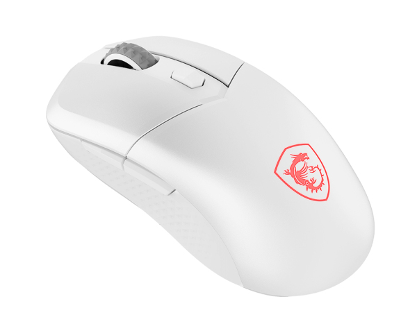MSI Versa 300 W White Wireless Gaming Maus - Maus - 8.000 dpi, Ansicht 2