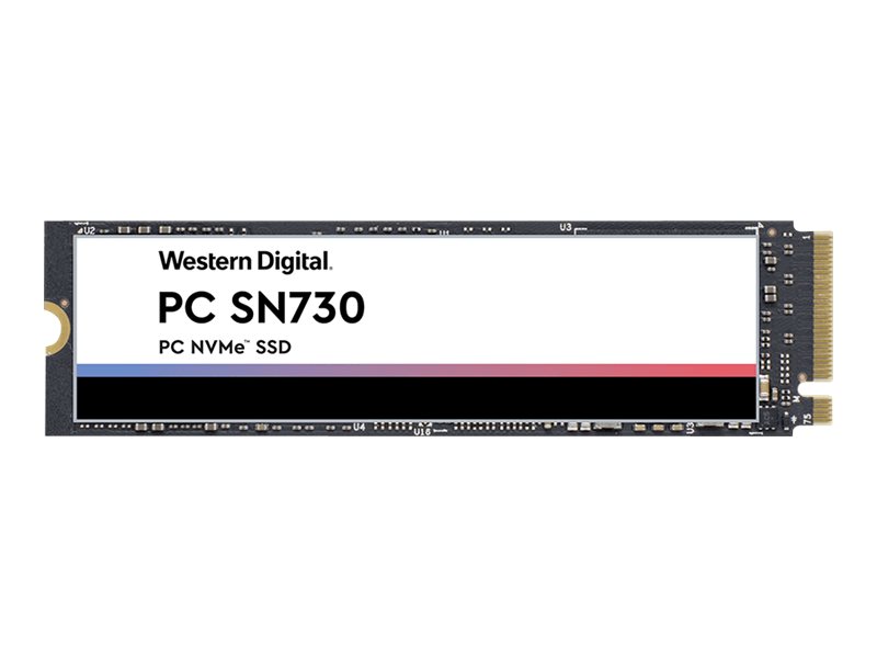 WD PC SN730 NVMe SSD - SSD - 512 GB - intern - M.2 2280 - PCIe 3.0 x4 (NVMe)