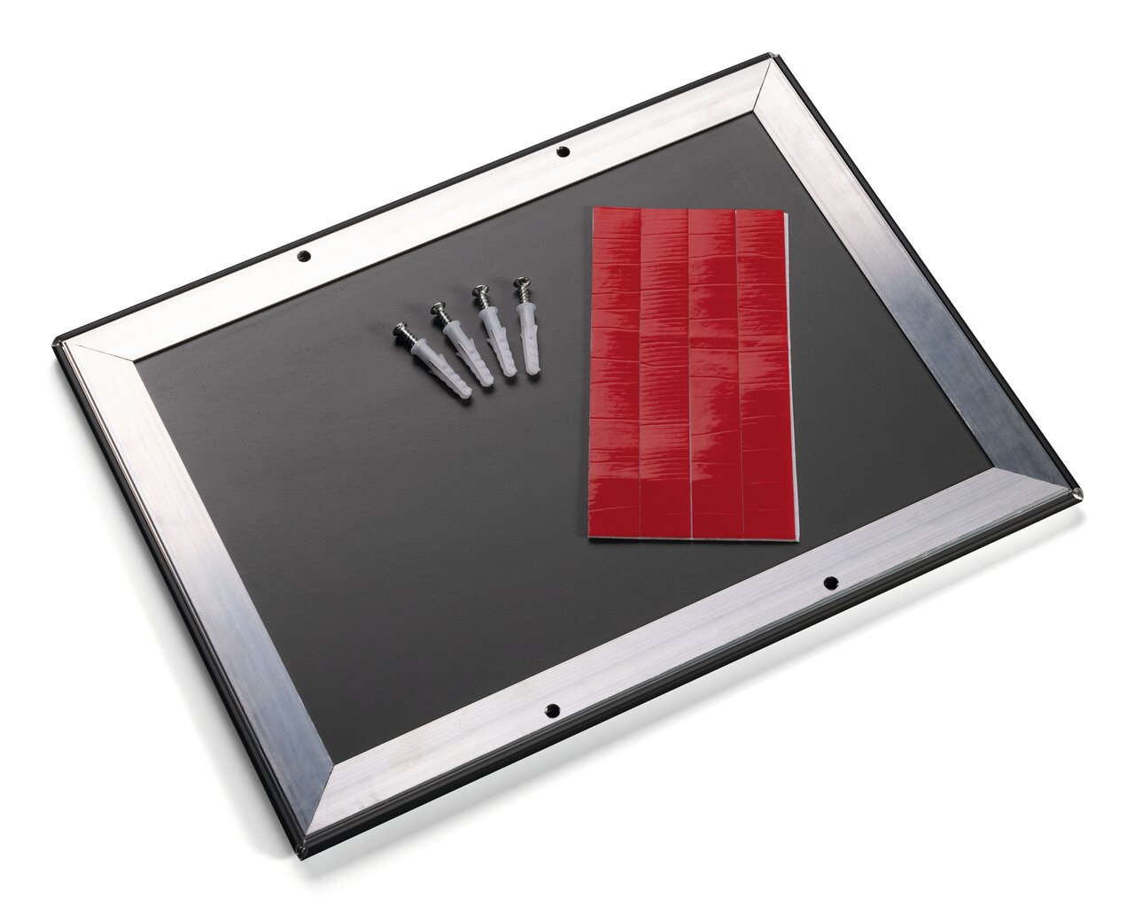 Durable Klapprahmen Aluminium A4 schwarz, Ansicht 3