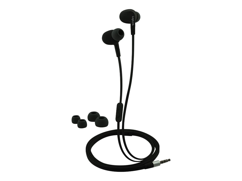 LogiLink Sports-Fit In-Ear Headset - Ohrhörer