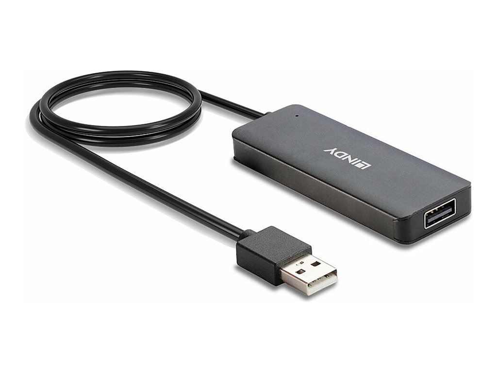 Lindy Hub - 4 x USB 2.0 - Desktop, Ansicht 4
