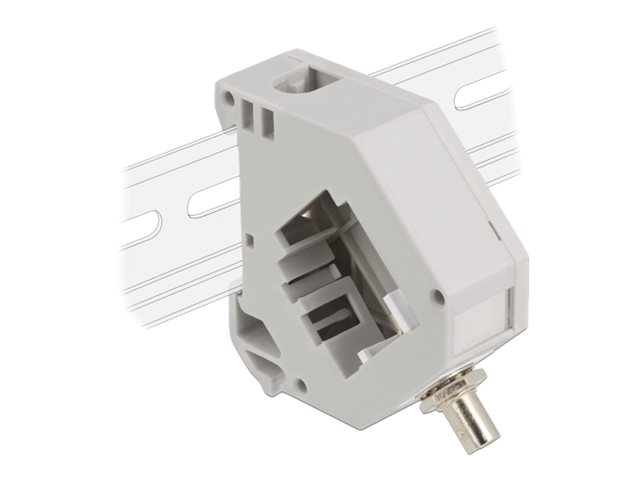 Delock Keystone Jack-DIN-Adapter für Schienenmontage