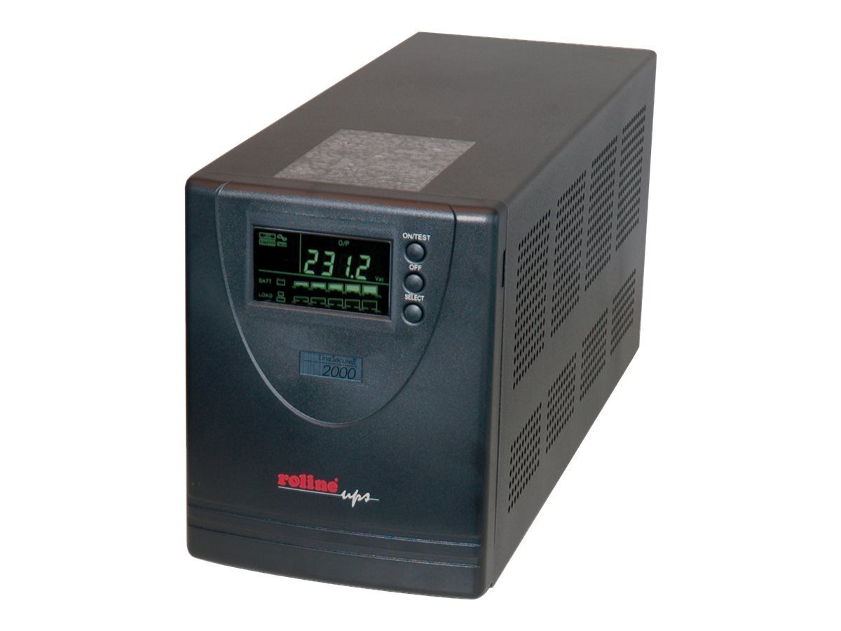 ROLINE LineSecure II 2000 - USV - Wechselstrom 230 V - 1300 Watt - 2000 VA - RS-232, USB