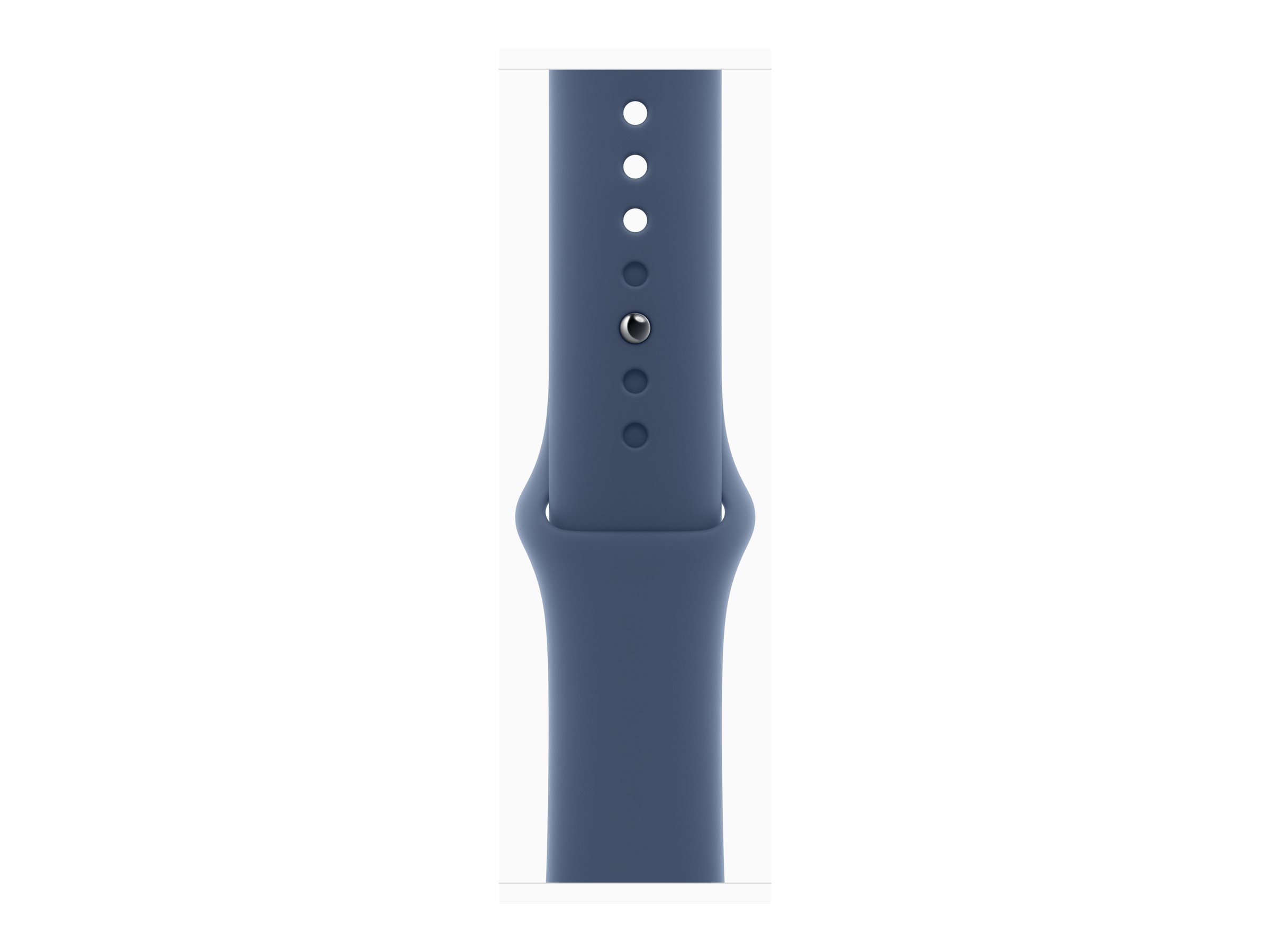 Apple Watch Series 10 (GPS) - 46 mm - Aluminium, Silber - mit Sportband - Denim - Bandgröße: M/L, Ansicht 3