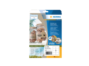 HERMA 10755 - Braun - Rechteck - Dauerhaft - 99.1 x 67.7 mm - A4 - Papier
