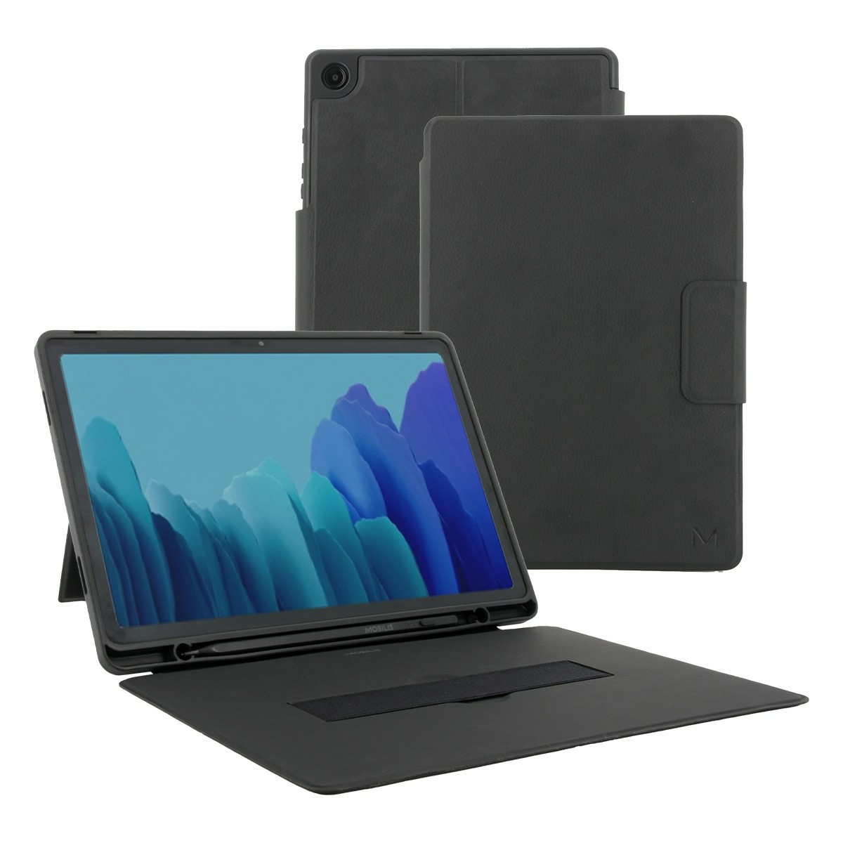 Mobilis C2 - Flip-Hülle für Tablet - Schwarz, Ansicht 2