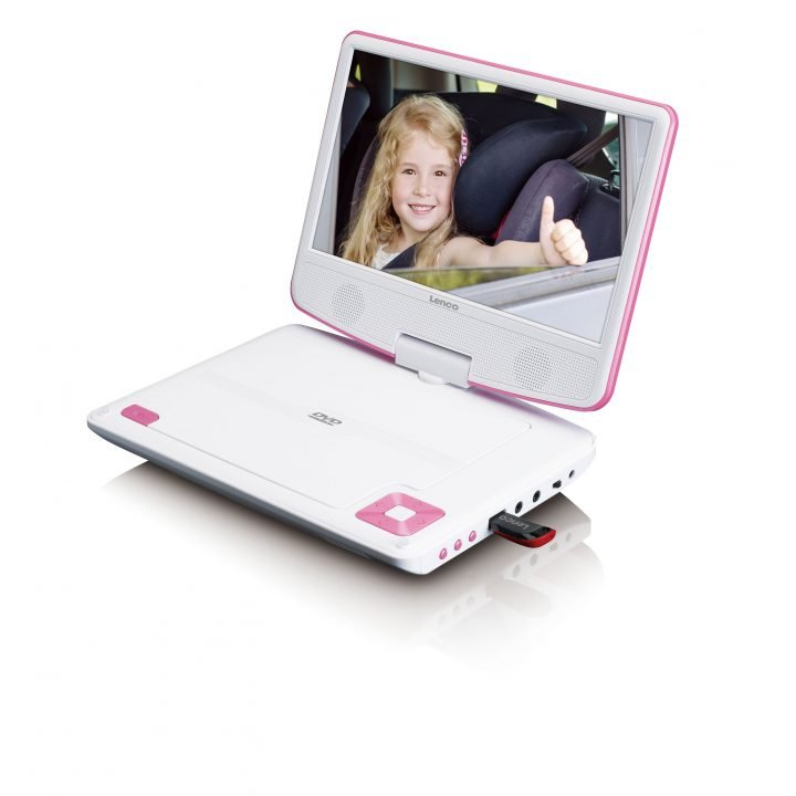 Lenco DVP-910 - DVD-Player - tragbar -Anzeige: 22.5 cm (9"), Ansicht 2