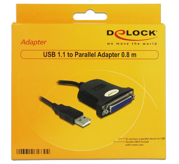 Delock USB 1.1 parallel adapter - Parallel-Adapter, Ansicht 2
