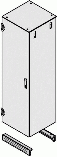 SCHROFF VARISTAR - Rack-Basis und Sockel (belüftet), Ansicht 2