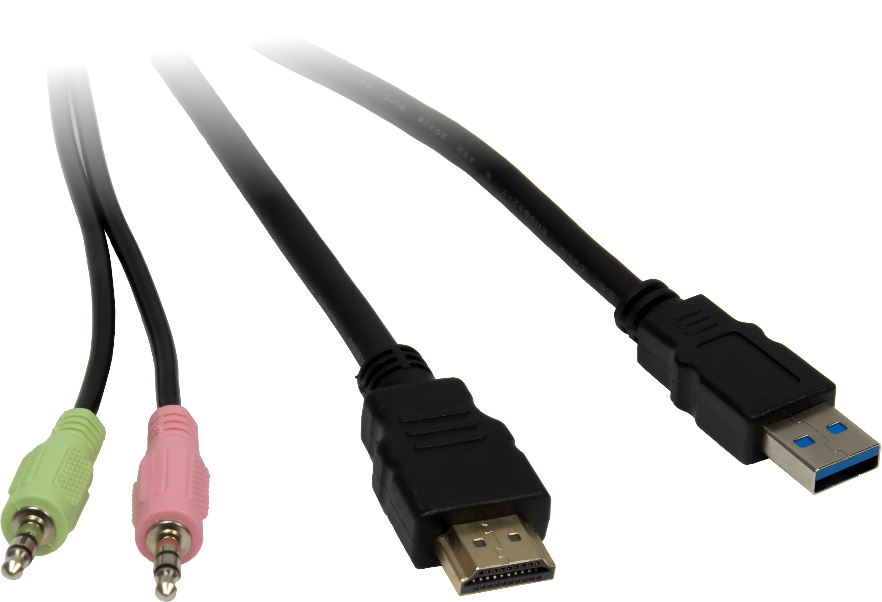 Inter-Tech IPC KVM Switch AC-22HUS HDMI 4Ka60Hz - Switch, Ansicht 4
