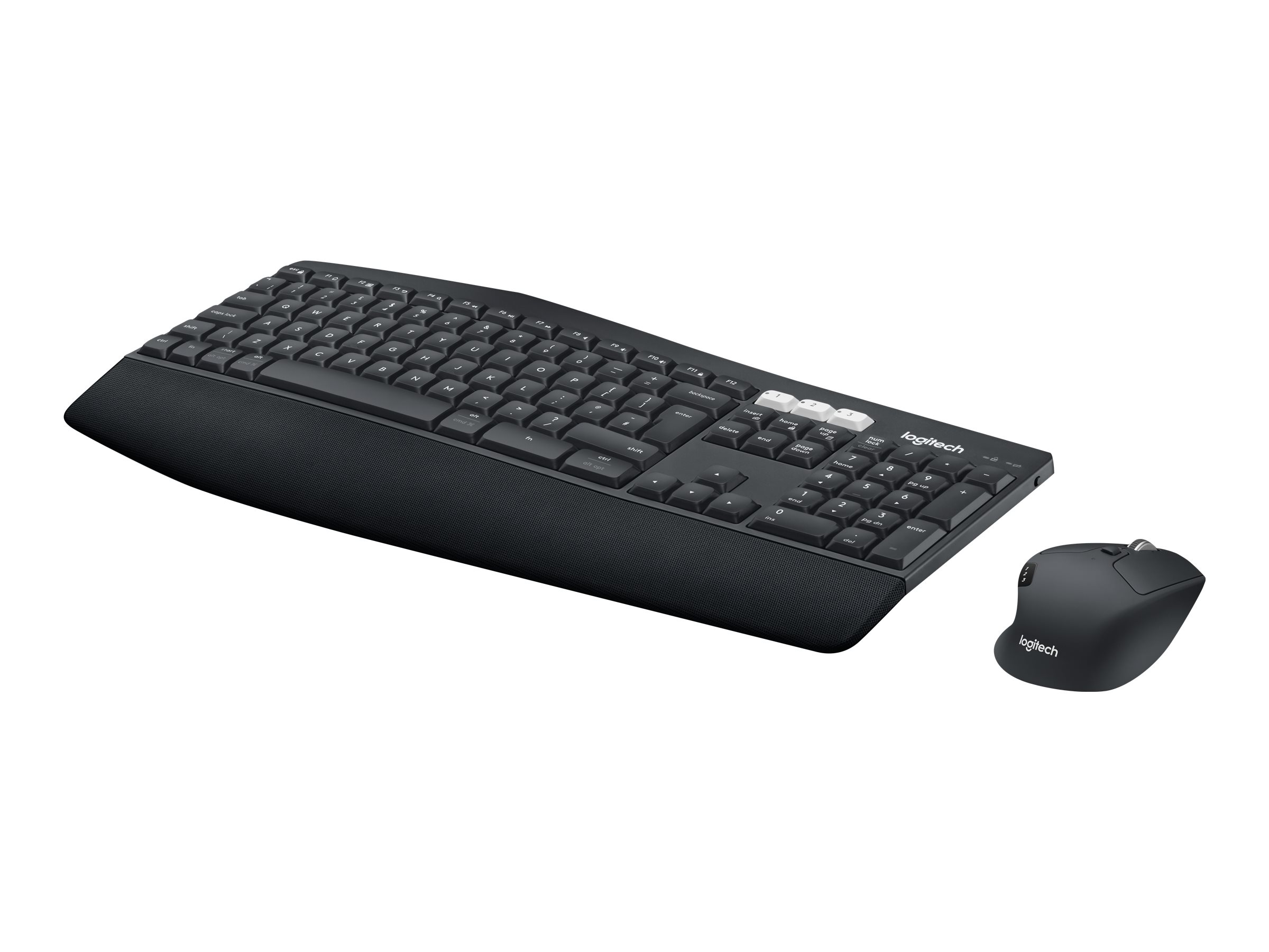 Logitech MK850 RF Wireless + Bluetooth QWERTZ Deutsch Schwarz Tastatur (920-008221)