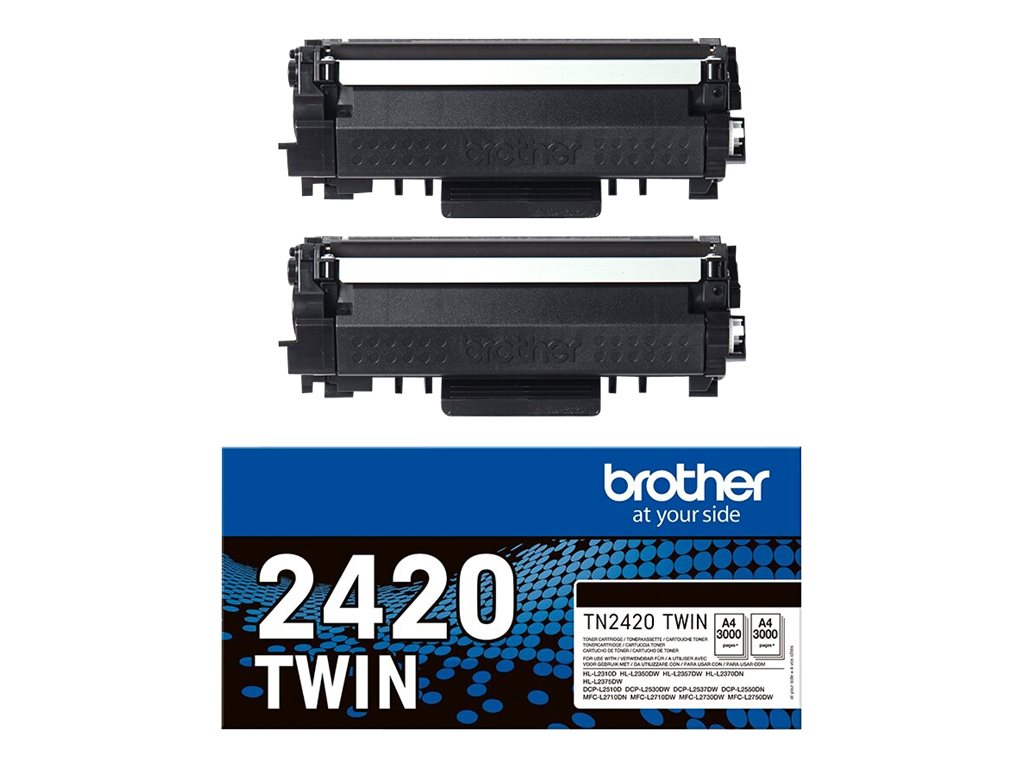 BROTHER TN-2420TWIN TONER F. HLL2310D/5 (TN2420TWIN)