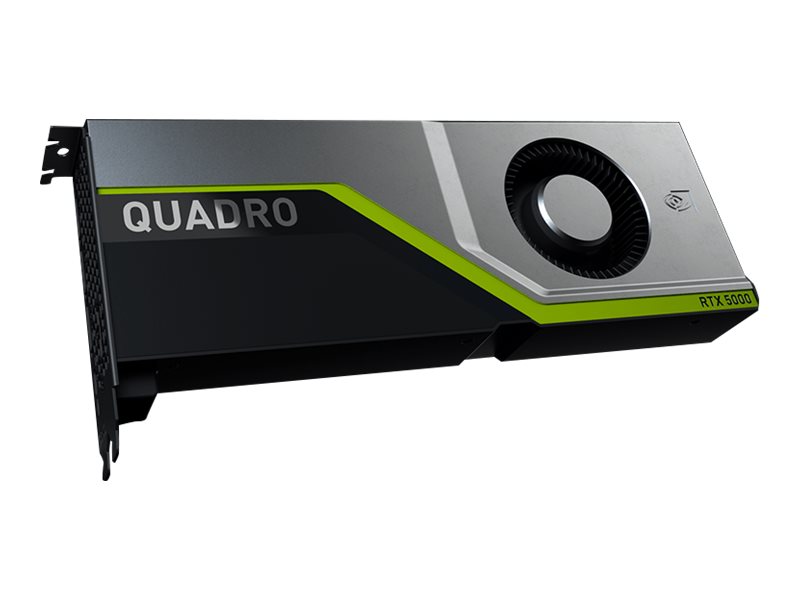 NVIDIA Quadro RTX 5000 - Grafikkarten - Quadro RTX 5000 - 16 GB - PCIe 3.0 x16 - 4 x DisplayPort, USB-C