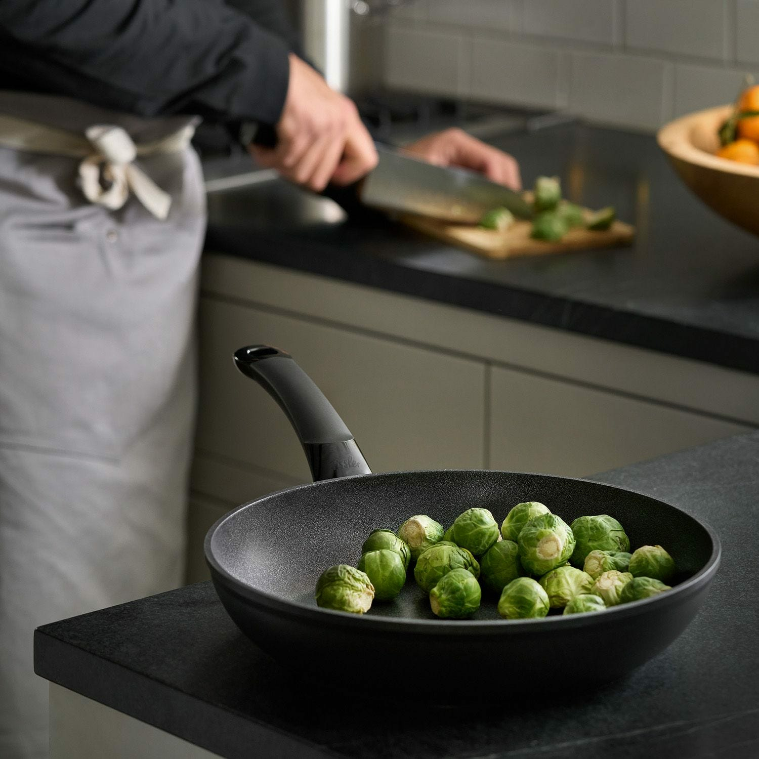 Fissler Adamant Classic - Rund - Allzweckpfanne - Schwarz - - Aluminium - 1, Ansicht 3