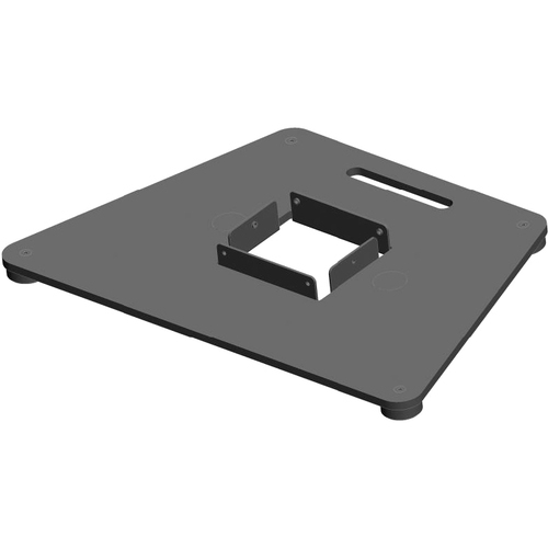 Elo Touch Solutions Elo Wallaby Self-Service Floor Base - Aufstellung - für POS-Terminal - Schwarz/Silber, Ansicht 2