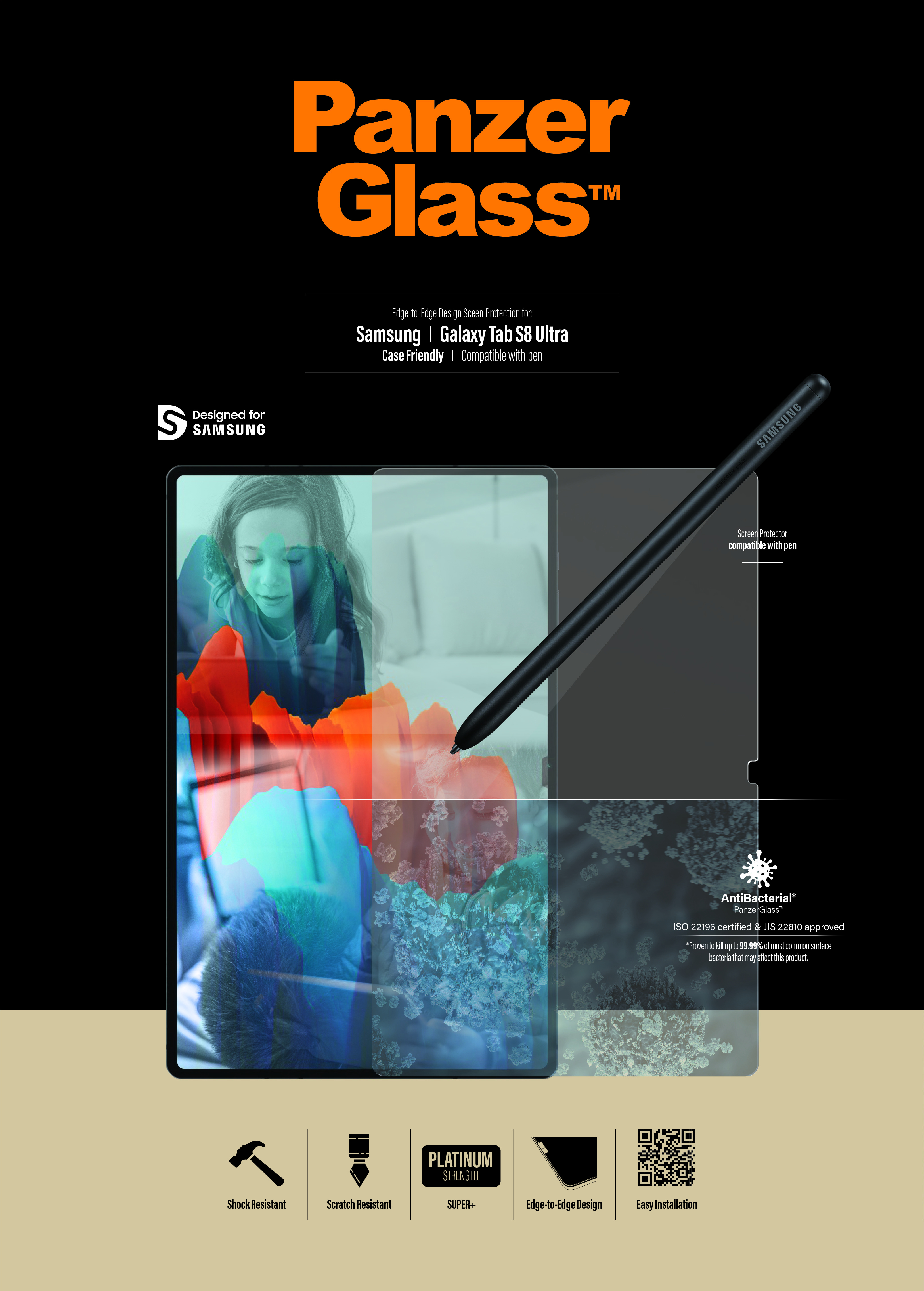 PanzerGlass Bildschirmschutz für Handy - Glas, Ansicht 2
