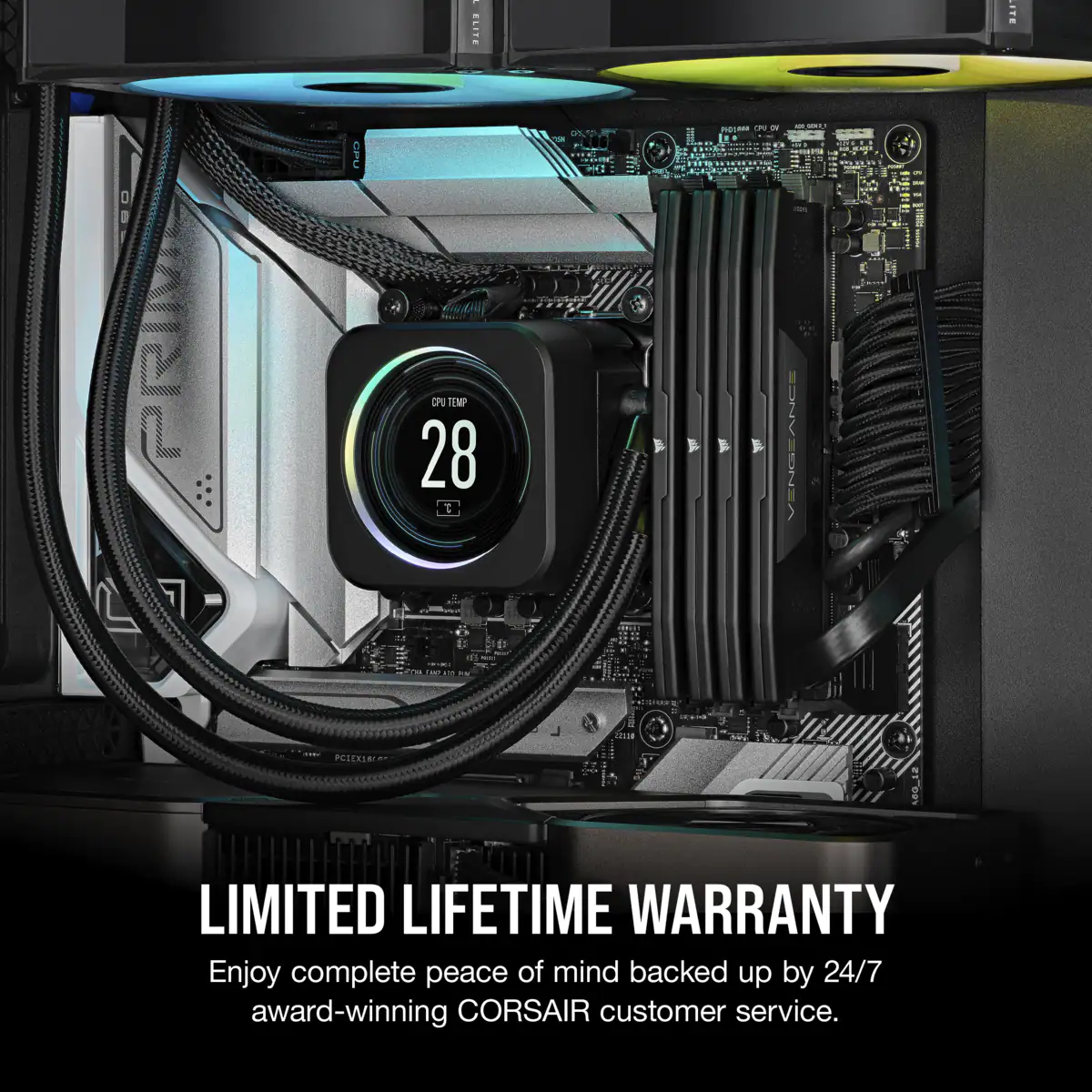 Corsair D532GB 6400-36 Vengeance bk K2 COR XMP - 32 GB, Ansicht 2