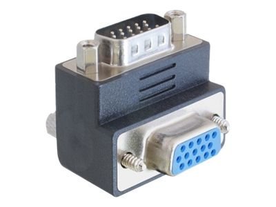 Delock Adapter VGA male  female 270° angled - VGA-Adapter - HD-15 (VGA)