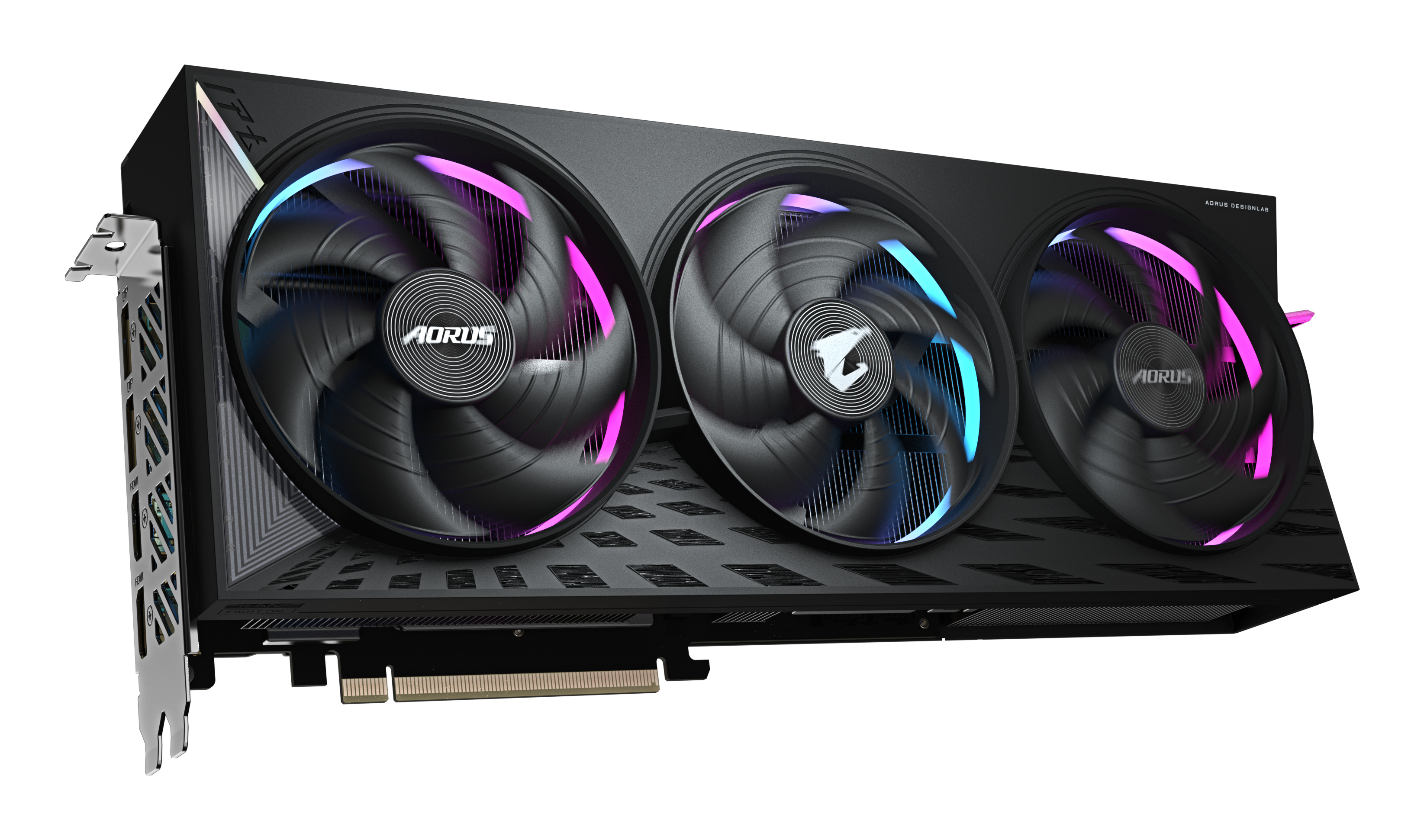 Gigabyte Radeon RX 9070 XT Aores Elite 16 GB - PCI - 16.384 MB, Ansicht 4