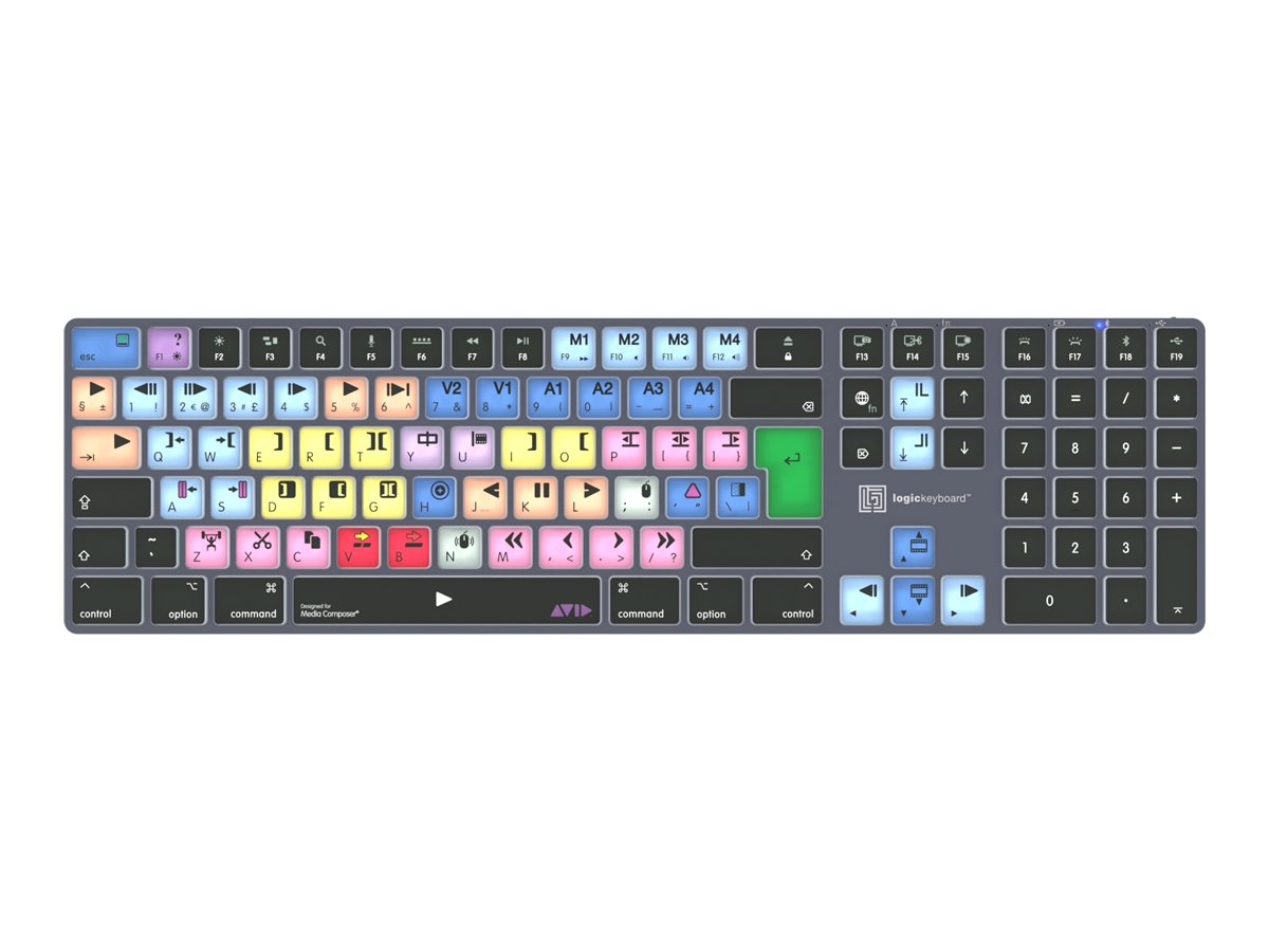 Logickeyboard Avid Media Composer TITAN - Tastatur