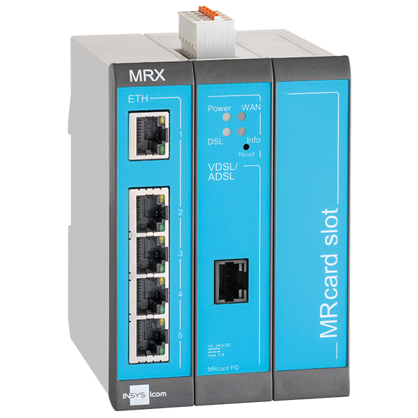 Insys icom MRX MRX3 DSL - Annex-B - Router - DSL-Modem, Ansicht 3