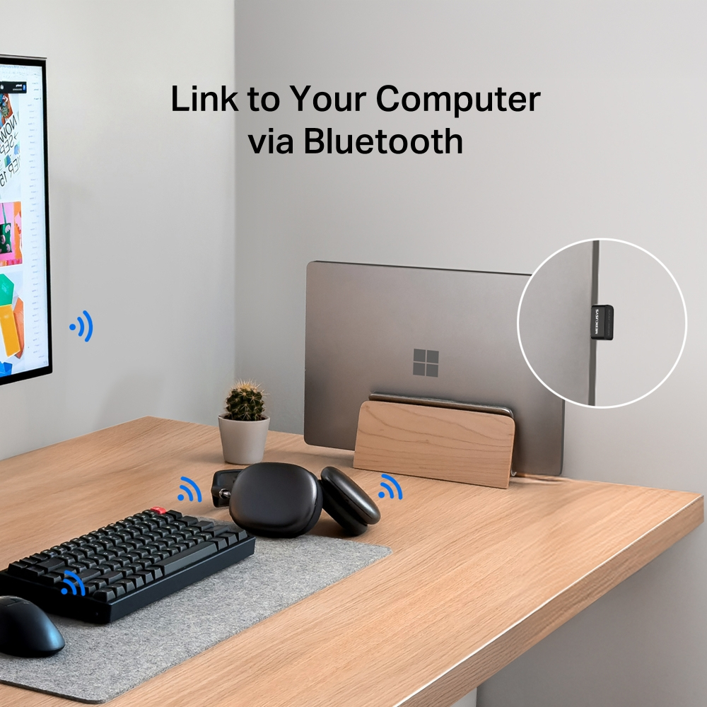 Mercusys Bluetooth MA530 5.3 USB Adapter - USB-Controller - Bluetooth 5, Ansicht 3