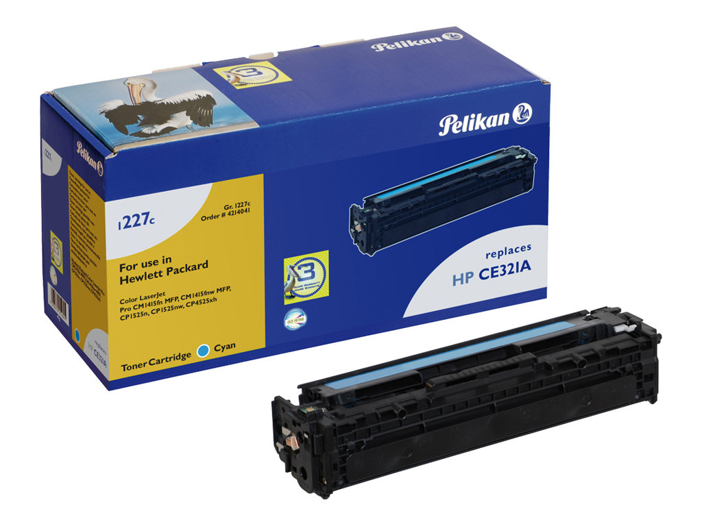 Pelikan Cyan - kompatibel - Tonerpatrone (Alternative zu: HP CE321A)