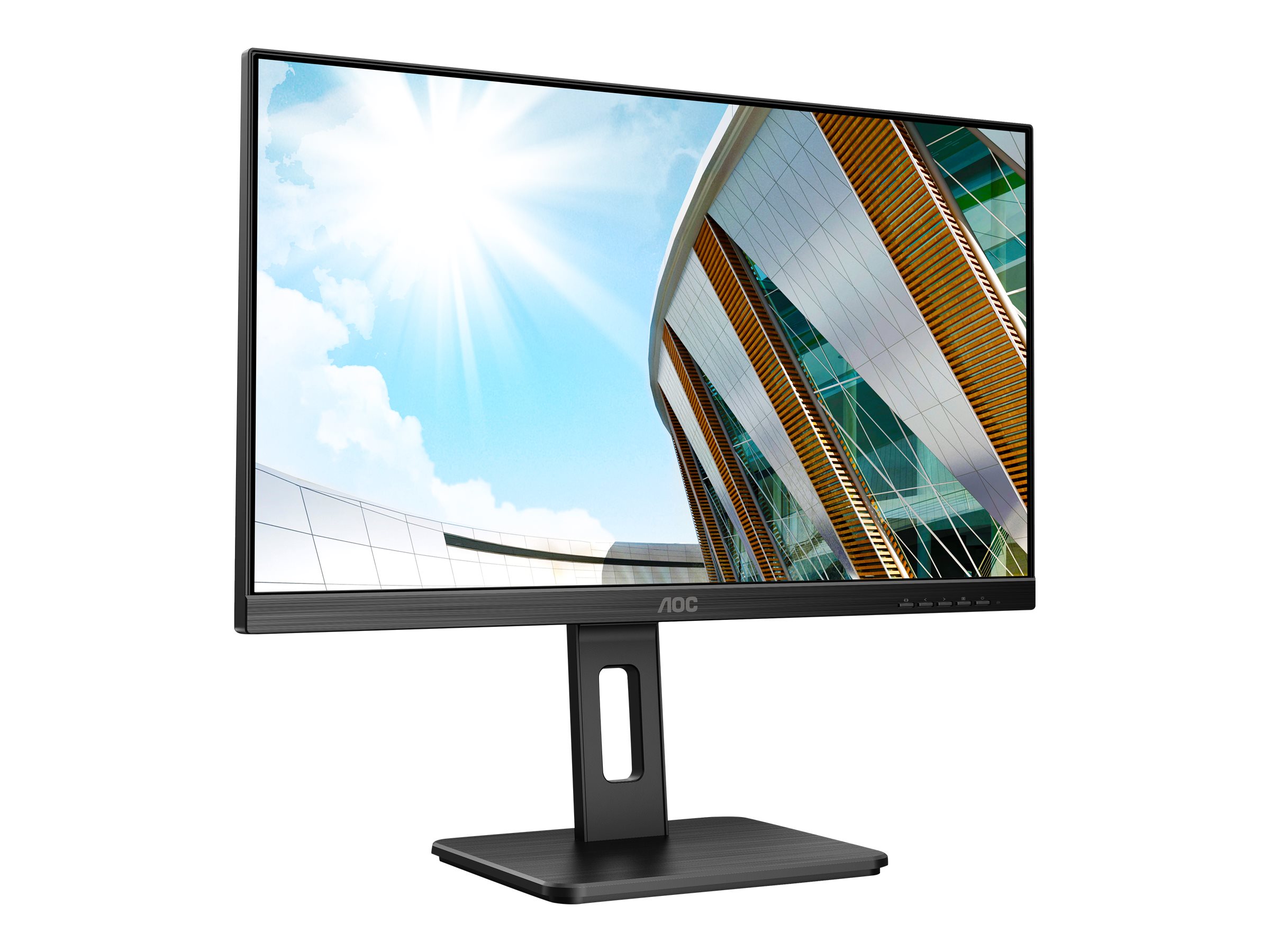 AOC Q24P2Q - LED-Monitor - 60.5 cm (23.8) - 2560 x 1440 QHD @ 75 Hz