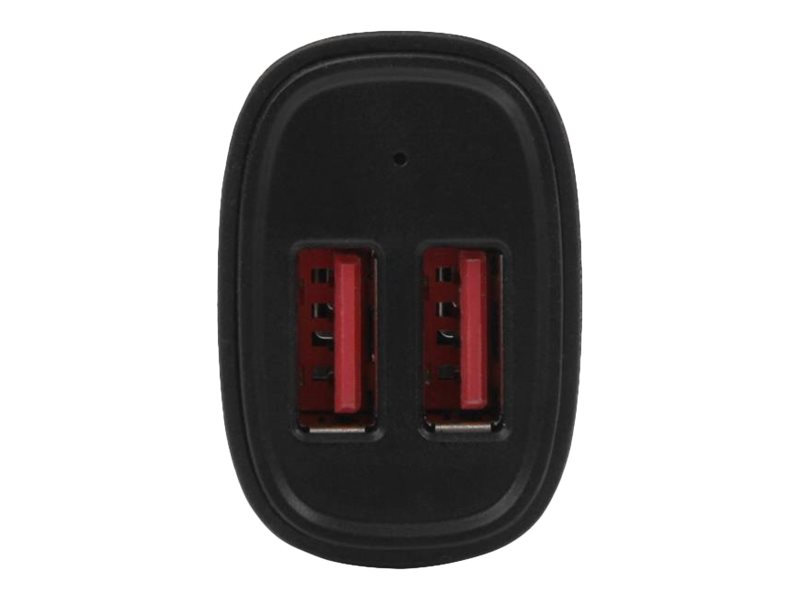 StarTech.com Dual Port USB KFZ Ladegerät - 24W/4.8 - Weiß - 2 Port USB Autoladegerät - Auto-Netzteil - 24 Watt - 4.8 A - 2 Ausgabeanschlussstellen (USB)