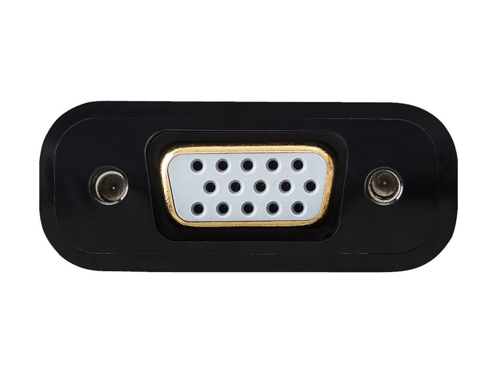 Eaton P134-06N-VGA-V2 Aktiver DisplayPort-auf-VGA-Aktiv-Adapter-Videokonverter - DP Ver 1.2 (Stecker/Buchse), Ansicht 3