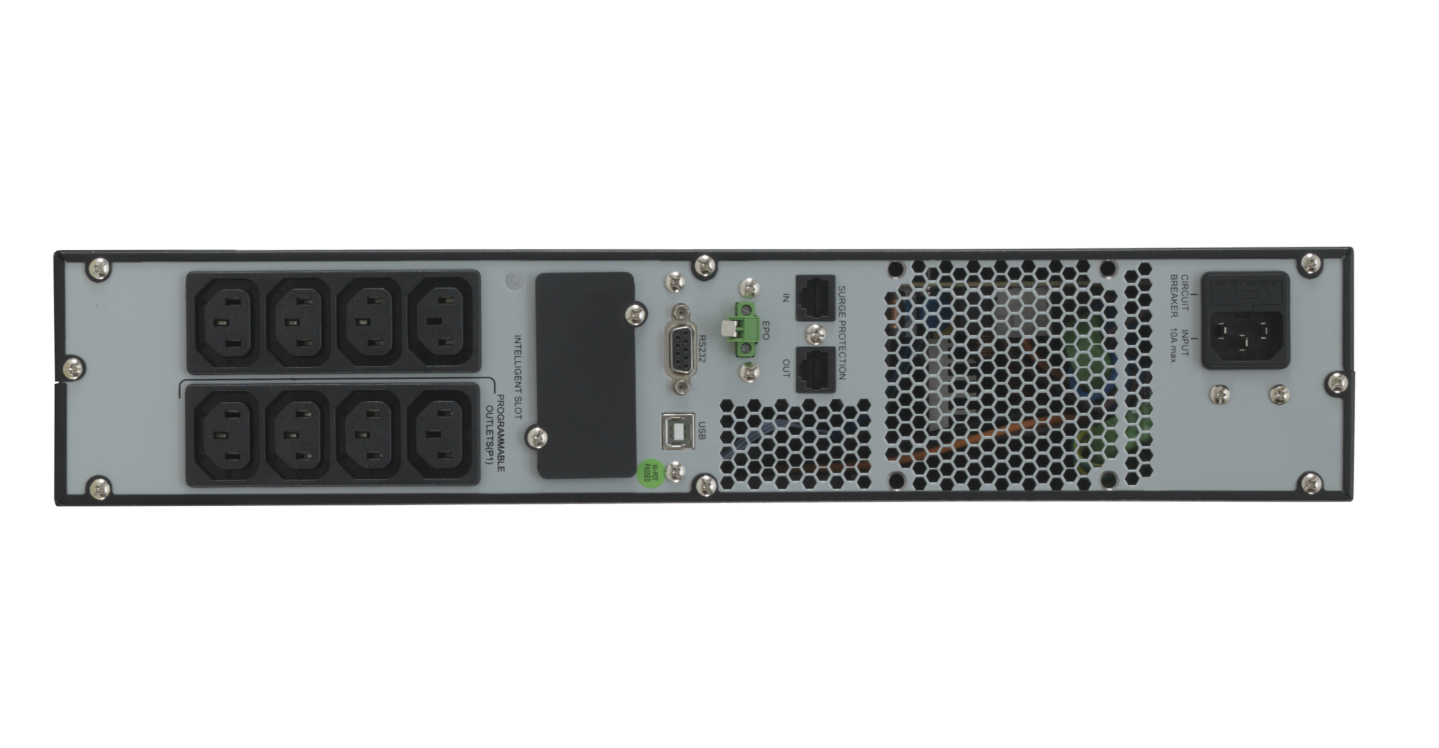 ONLINE USV ZINTO A 1500 - USV (in Rack montierbar/extern), Ansicht 4