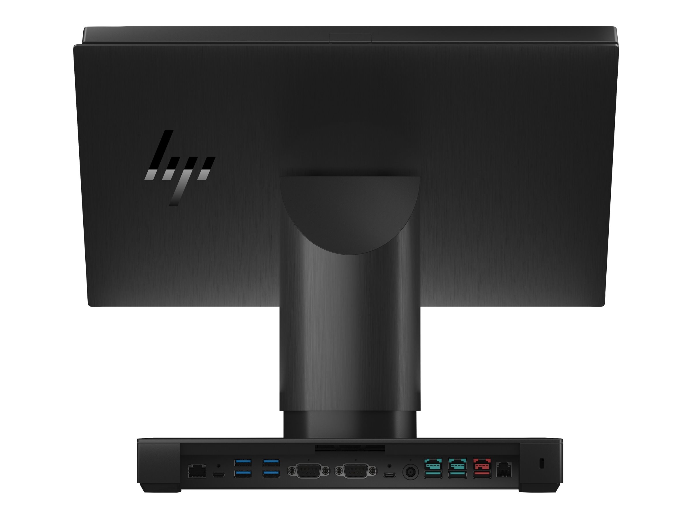 HP Engage One Pro - All-in-One (Komplettlösung) - 1 x Celeron G5900E  3.2 GHz - RAM 8 GB - SSD 256 GB - NVMe TLC - UHD Graphics 610 - 1GbE - Win 10 IoT Enterprise - Monitor: LED 39.6 cm (15.6)