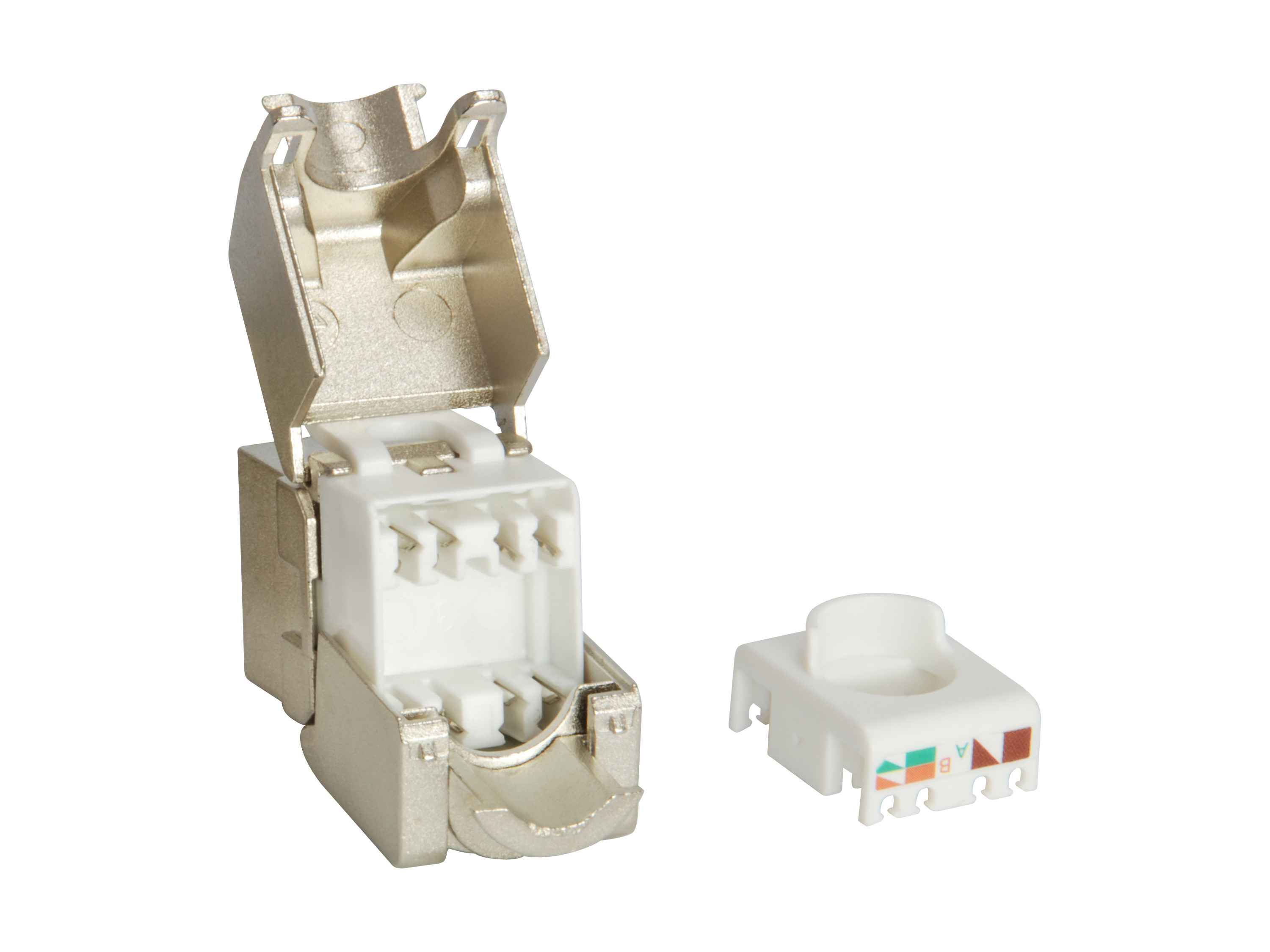Equip Pro - Keystone Jack - CAT 6 - STP - RJ-45 (Packung mit 8), Ansicht 2