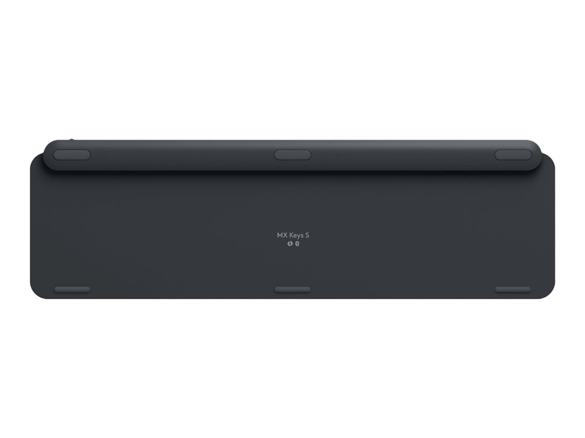 Logitech MX Keys S - Tastatur - hinterleuchtet - kabellos - Bluetooth LE - TL: Nordisch, QWERTY, Ansicht 3