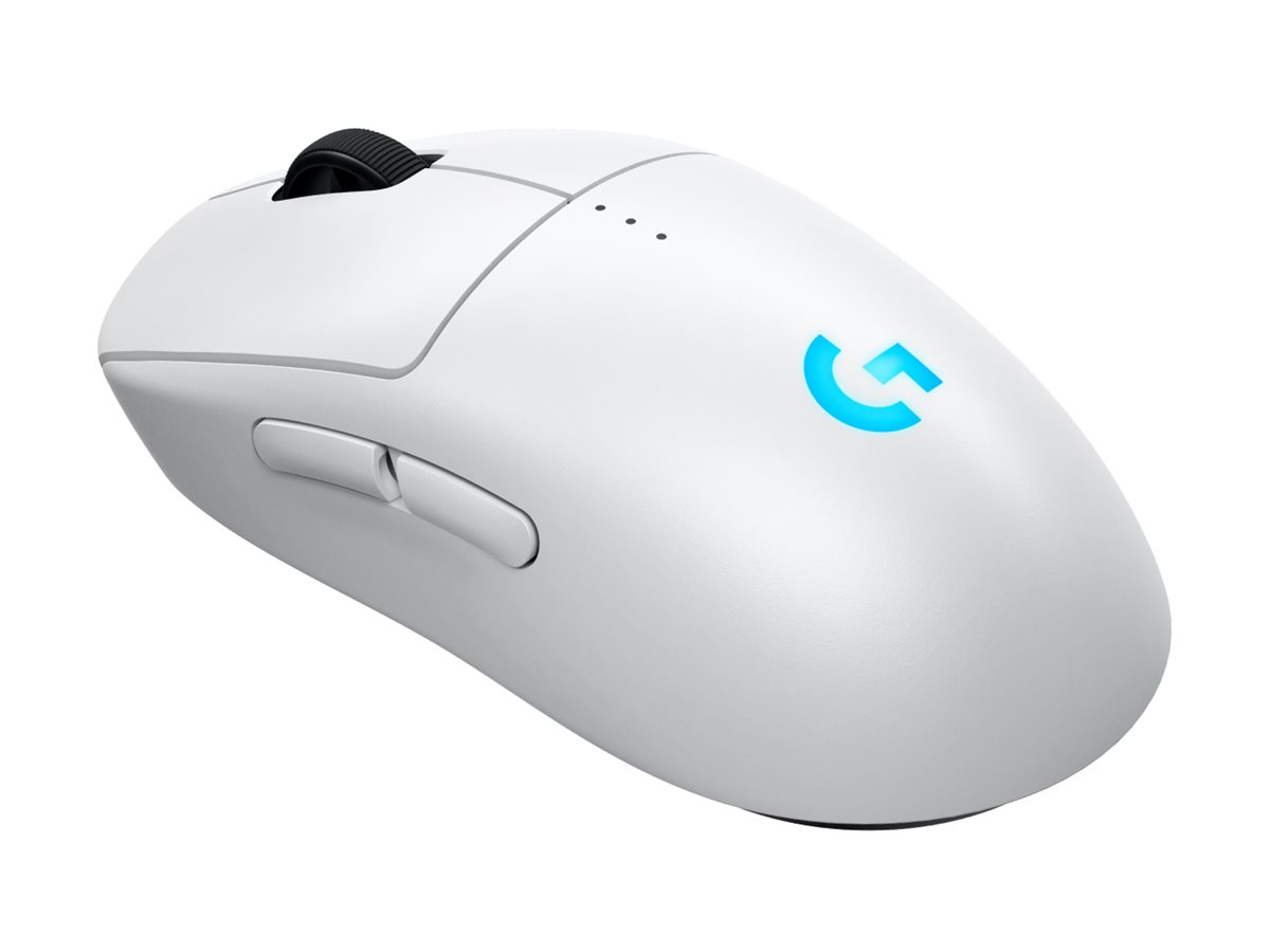 Logitech G PRO 2 - Maus - Gaming - rechts- und linkshändig - Weiß, Ansicht 4
