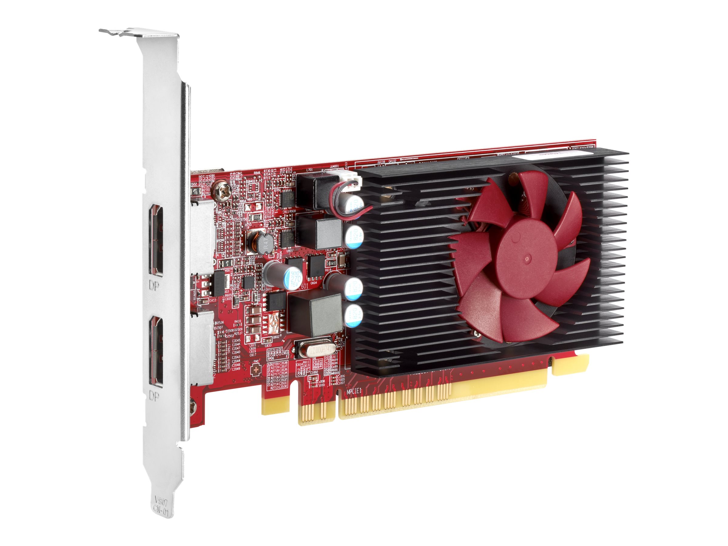 AMD Radeon R7 430 - Grafikkarten - Radeon R7 430 - 2 GB GDDR5 - PCIe 3.0 x16 Low-Profile - DisplayPort, VGA