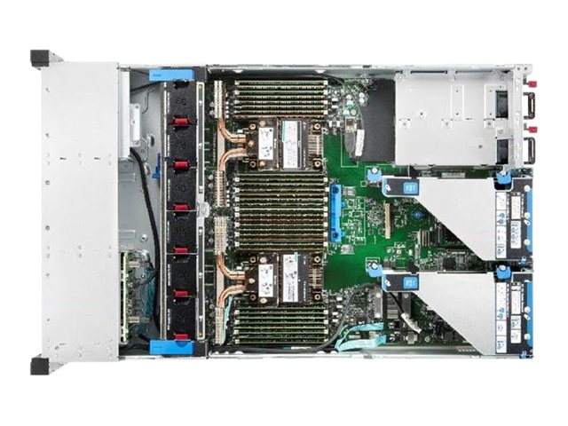 HPE ProLiant DL380 Gen10+ Smart Choice Modell, 2U Rack SFF, 1x Xeon-S 4309Y (2.8GHz/8c), 2x 32GB, SR416i-o/4G+Akku, 8x SFF Slots Hot-Plug, 2x 480GB SATA SSD (P40497-B21), 4x 1G RJ45 (BCM5719 OCP3), TPM2, 2x 800W Netzteil, Easy Install Rails & CMA, Ga...