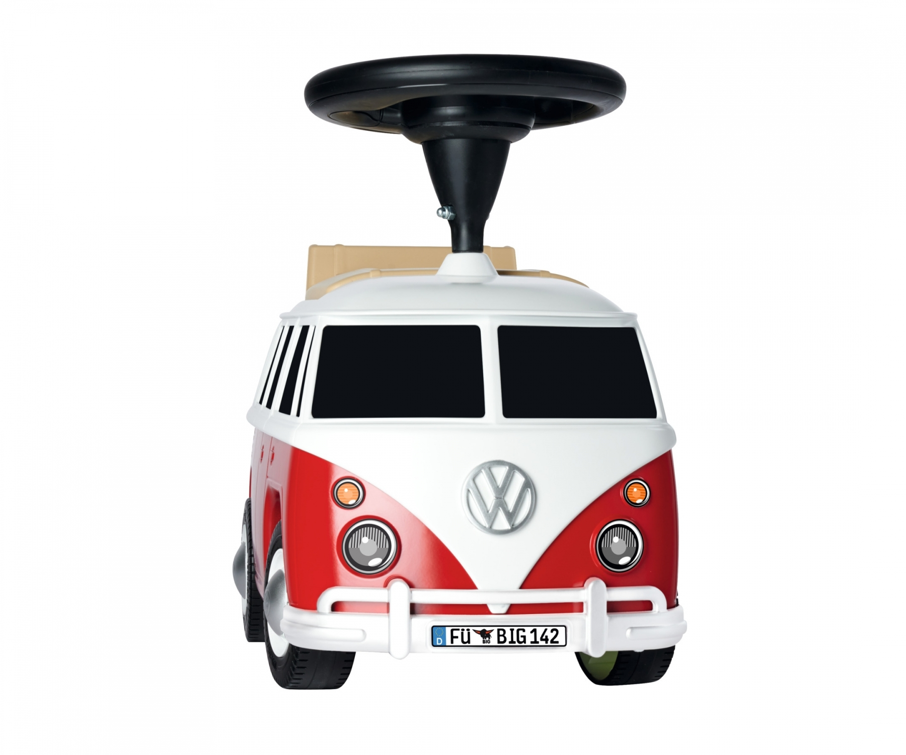 Simba Dickie BIG VW T1 - 1,5 Jahr(e) - 4 Rad/Räder - Rot, Ansicht 2